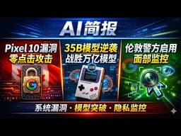 AI简报20260516：上海人工智能实验室发布Intern-S2模型，科研能力比肩万亿模型；AI发展轨迹之辩，S型曲线顶部在哪里？谷歌Pixel10零点击漏洞爆发 #ai人日记 #ai简报