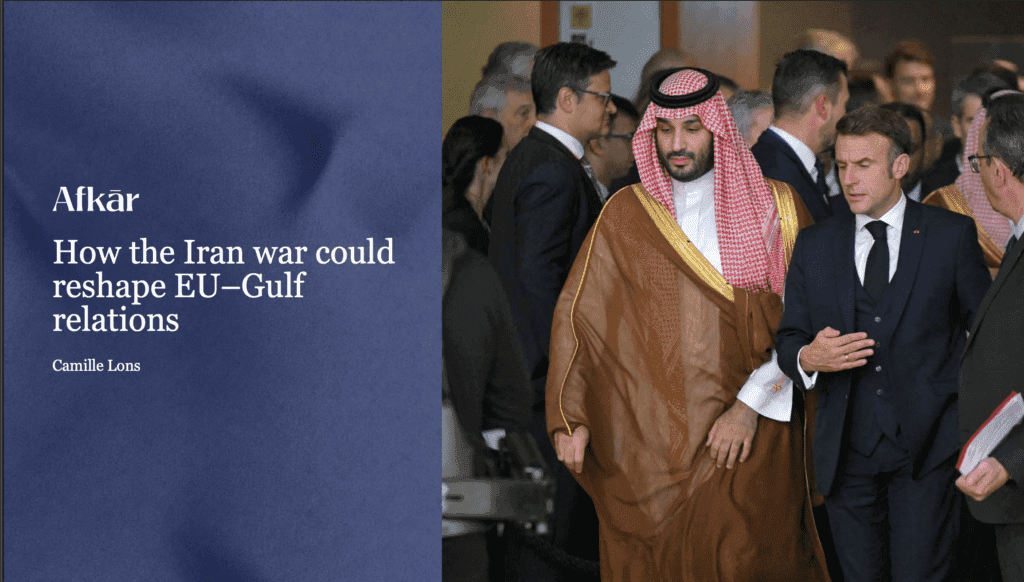 How the Iran war could reshape EU–Gulf relations