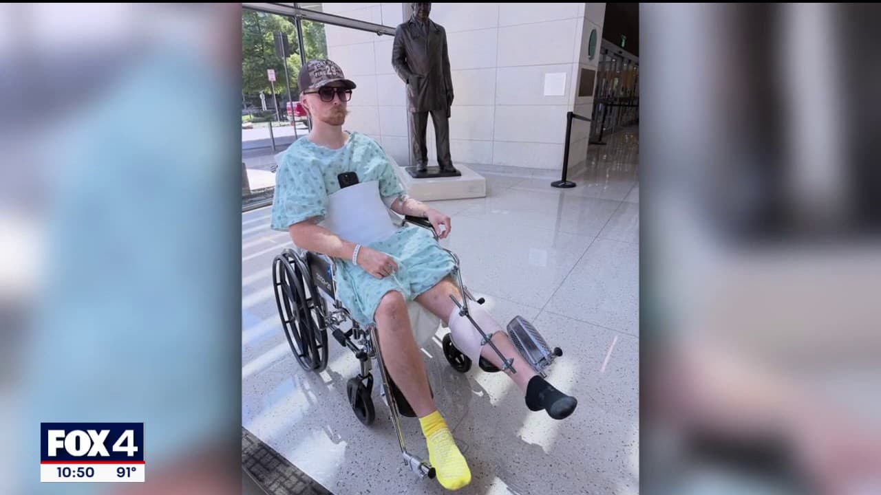 Fort Worth firefighter fights to walk and serve again