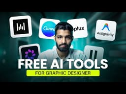 8 FREE AI Websites Every Graphic Designer Needs in 2026! #aitools #graphicdesign