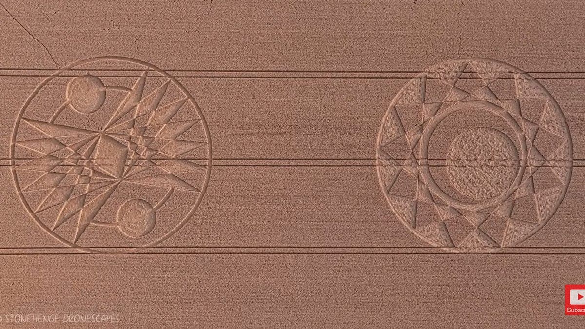 CROP CIRCLES: Land ART extraordinaire