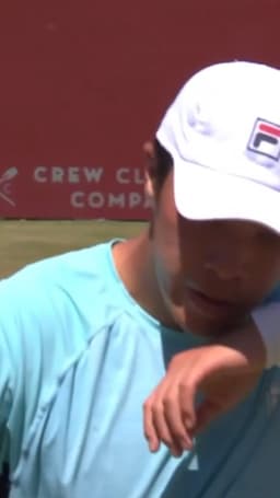 @atptour: Cool, calm, and collected 👏

@b_nakashima plays a focused match to defeat Buse 6-2, 6-2 to reach bac...