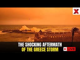 Deadly Greece Storm LIVE: Greece Travel Nightmare! One Dead and Hundreds Stranded as Cities Submerge