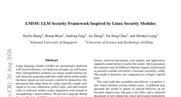 LMSM: LLM Security Framework Inspired by Linux Security Modules