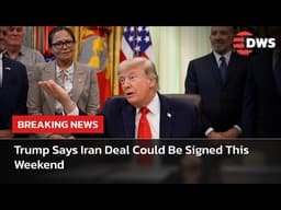BREAKING: U.S. President Donald Trump Says Iran Deal Could Be Signed This Weekend | AC15