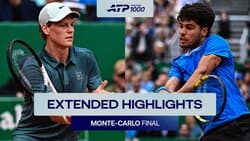 Extended Highlights: Sinner ousts Alcaraz to clinch title in Monte-Carlo 2026 | ATP Tour | Tennis