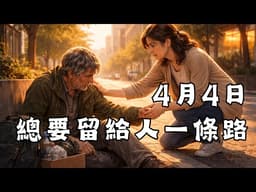 每日心語 - 20260404 總要留給人一條路｜申命記二十四章6節｜每日靈修｜讀經計劃｜#申命記 #信仰傳承 #復活的盼望