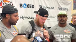 Las Vegas Riaders DE Maxx Crosby, Vonn Miller, Cam ...