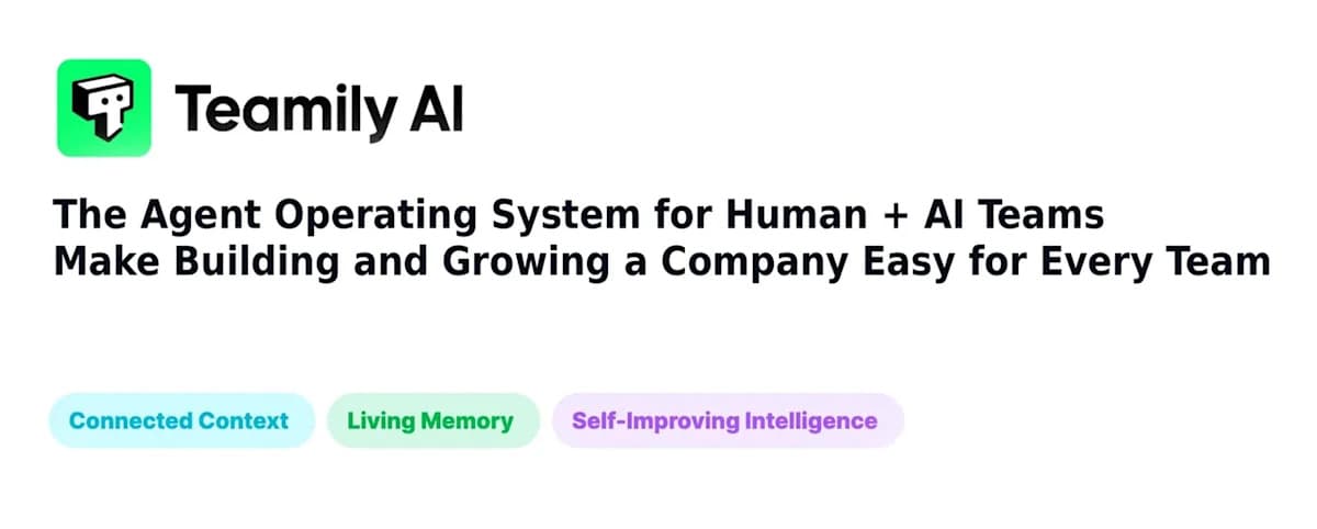 Teamily AI Publicly Launches Human+AI Social Platform to ...