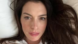 At 43, Anne Hathaway caused a sensation in a voluminous red dress