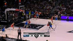 @WNBA: Jessica Shepard gets right to work to start the second half 🫡

DAL-LVA | NBA TV | WNBA Pride | @Coac...