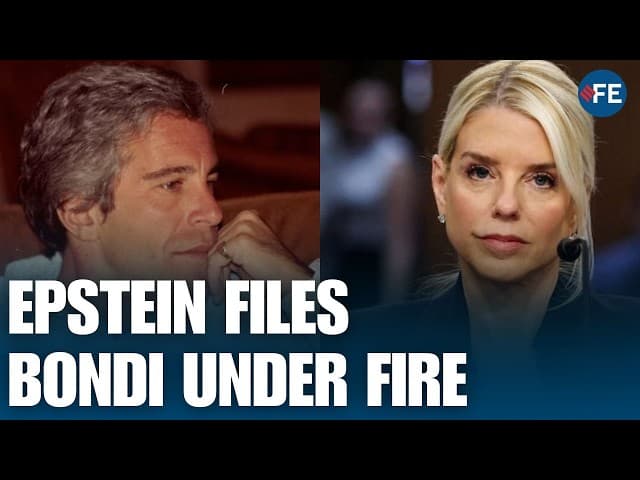 Bondi Subpoenaed Over Epstein Files Mismanagement