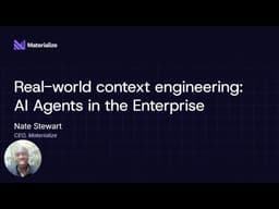 Real-World Context Engineering - AI Agents in the Enterprise [March 2026 Webinar]