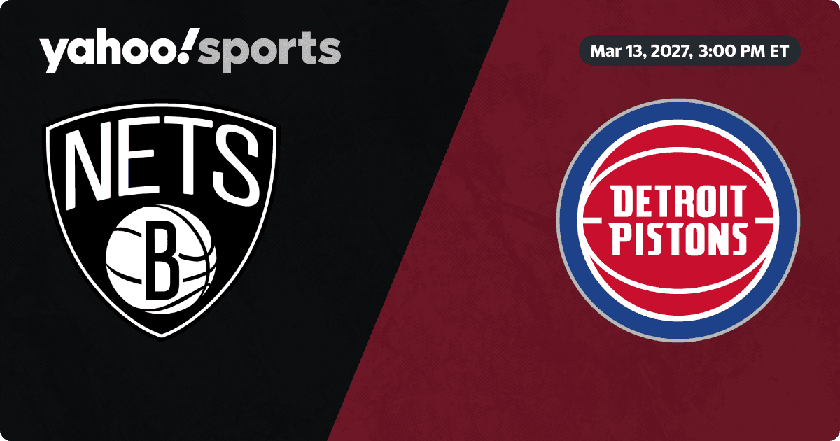 Brooklyn Nets @ Detroit Pistons - Yahoo Sports