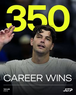 @atptour: Keep hitting those milestones, @Taylor_Fritz97 💎

Defending champion comes through a real tussle aga...