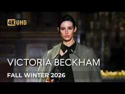 Victoria Beckham Fall Winter 2026/27 Fashion Show Analysis | Paris Fashion Week