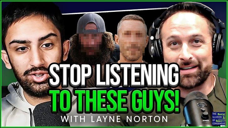 Video: Layne Norton DISMANTLES Fake Wellness Gurus and EXPOSES Diet Misinfo
