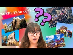 Ranking the BEST & NOT SO GREAT Disney World Rides