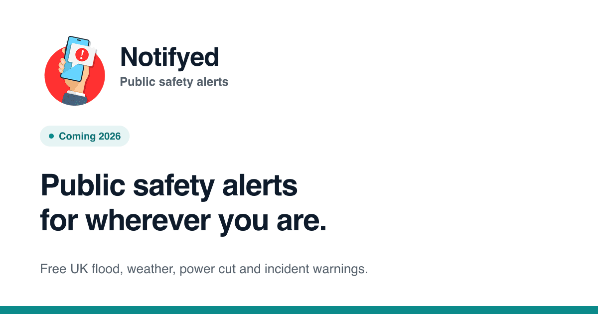 Notifyed: public safety alerts for wherever you are