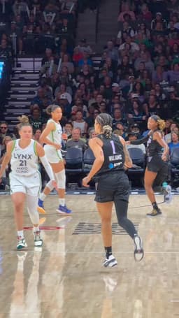 @WNBA: The corner triple is good for Kaitlyn Chen 😎

GSV-MIN | USA Network
Tap to watch: https://t.co/Dhs4S...