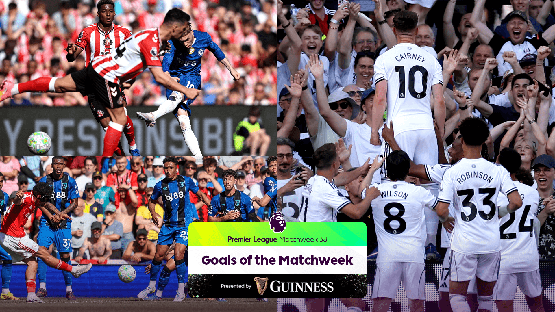 Watch: The BEST GOALS of Matchweek 38