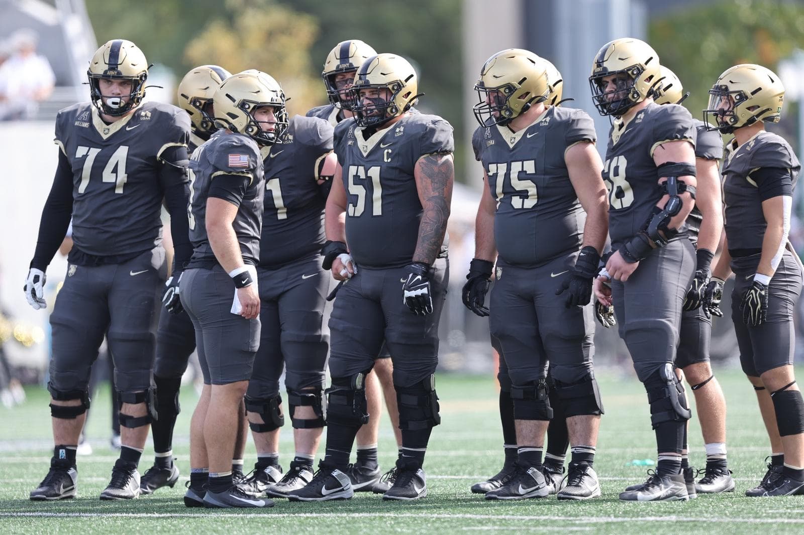 Football's Offensive Line Named to Joe Moore Award ...