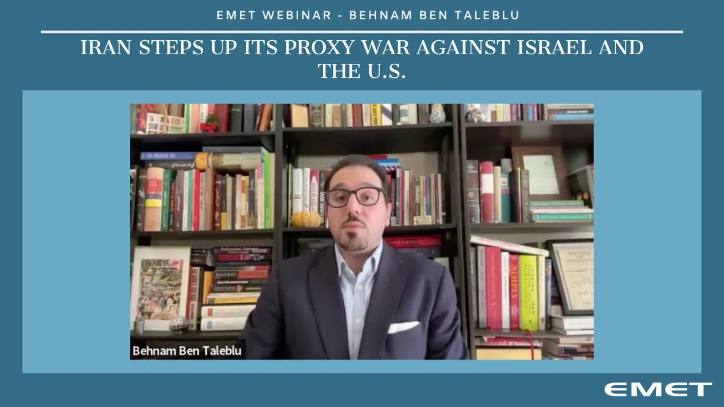 Iran steps up its proxy war against Israel, US - JNS.org