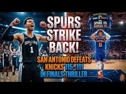 San Antonio Spurs vs New York Knicks Full Game 3 Highlights - June 9, 2026 | NBA Finals