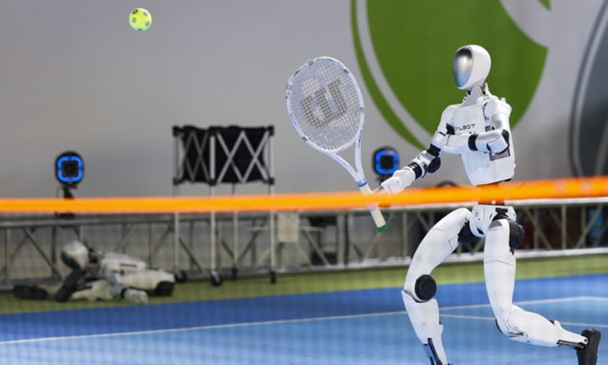 Chinese AI tennis robots serve up new growth opportunities