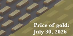 Current price of gold: July 30, 2026 | Fortune