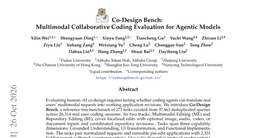 Co-Design Bench: Multimodal Collaborative Coding Evaluation for Agentic Models