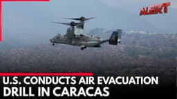 U.S. Conducts Military Drill Over Venezuelan Capital Caracas | US Military Drills | Alert News