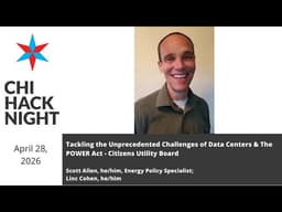 Citizens Utility Board - Tackling the Unprecedented Challenges of Data Centers & The POWER Act