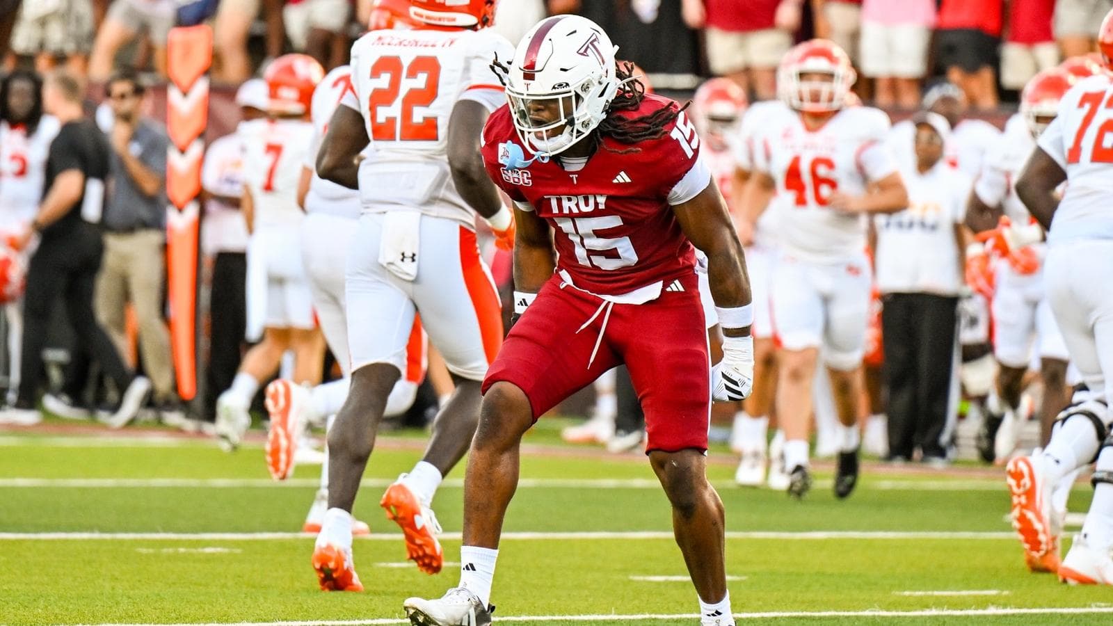 Troy Returns to The Vet to Host Alabama State