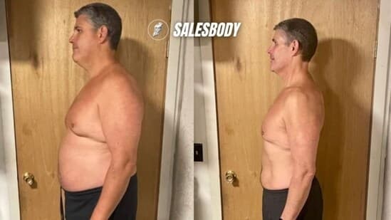48-year-old man transforms his body, loses 31 kg in 6 months: See before and after pics | Health