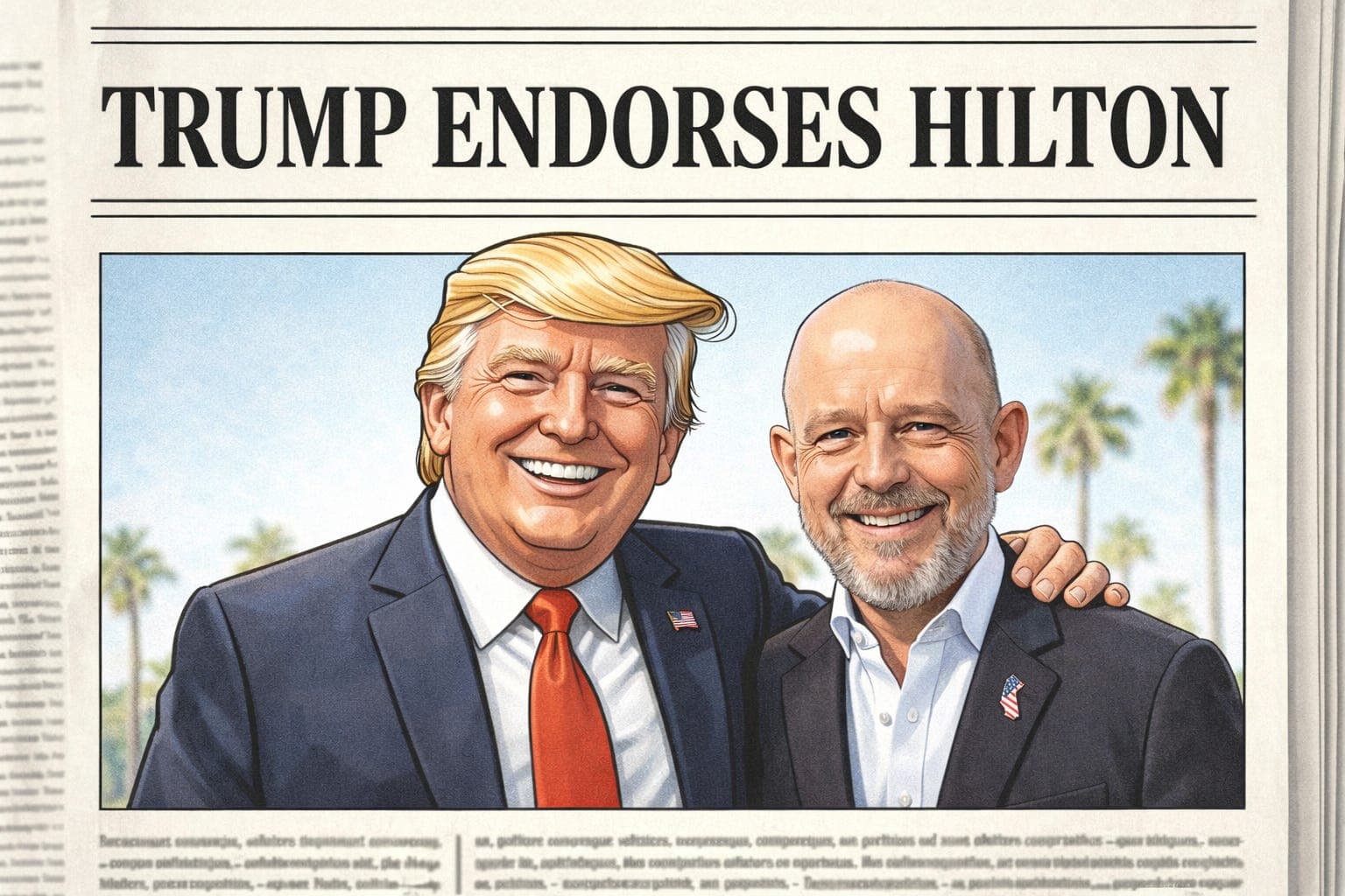 *Breaking News* President Trump Endorses Steve Hilton for Governor - Full Analysis