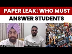 Debate On NEET Peper Leak: Who Must Answer Students ? | NEET-UG 2026 Exam Cancelled | BJP | Cong