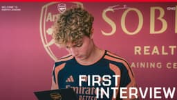 EXCLUSIVE | Isabella Damm's first Arsenal interview 🎙️