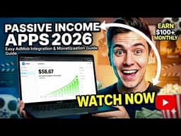 Passive Income Apps 2026 – Easy AdMob Integration & Monetization Guide 💸