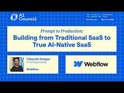 Prompt to Production: Building from Traditional SaaS to True AI-Native SaaS