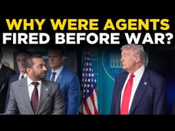 TRUMP LIVE: Whitehouse Explodes Over FBI Firings, Iran War Politics Questioned | US NEWS