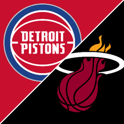 Pistons vs. Heat (Jul 17, 2026) Live Score