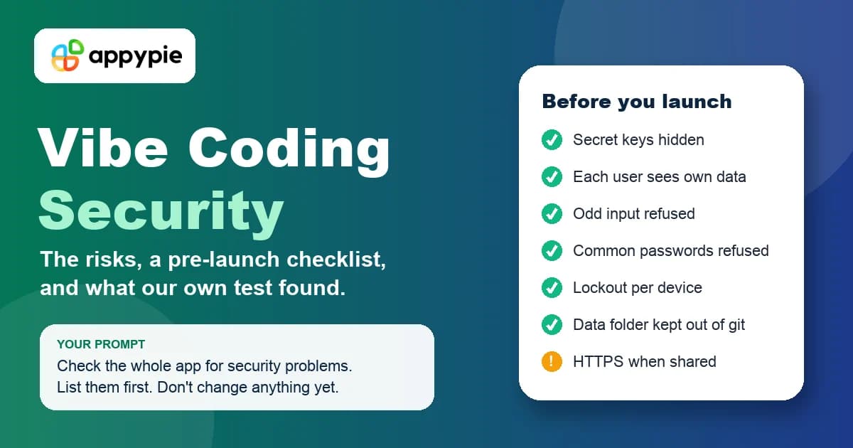 Vibe Coding Security: Risks, Checklist and Best Practices