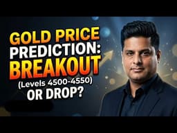 Gold Price Prediction: Breakout or Drop? (Levels 4500-4550)