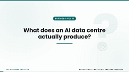 Tokens per Watt: What an AI Data Centre Actually Produces