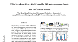 DSWorld: A Data Science World Model for Efficient Autonomous Agents