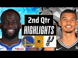 Warriors vs. Spurs Full Game Highlights 2nd Qtr P2 | Apr 1 | 2026 NBA Highlights