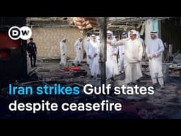 Iranian missile and drone attack hits Kuwait airport as regional tensions rise | DW News