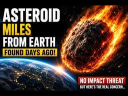 NASA Found This Asteroid DAYS Before It Passed Earth…