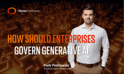 How Should Enterprises Govern Gen AI Before Scaling ...